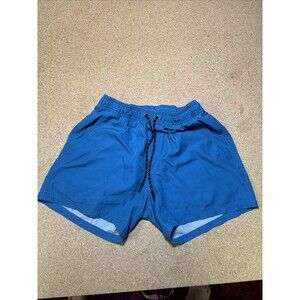HVIII Goat Shorts Mens L Blue Athletic Casual Streetwear Drawstring D1